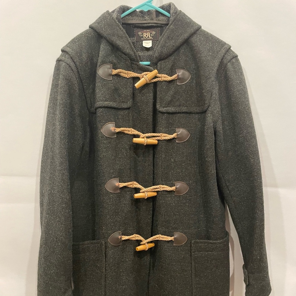 Rrl double-faced wool duffel coat